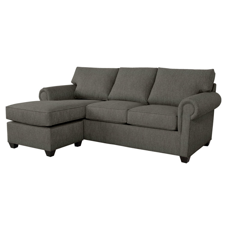 Layla 86" Wide Reversible Sofa & Chaise with Ottoman